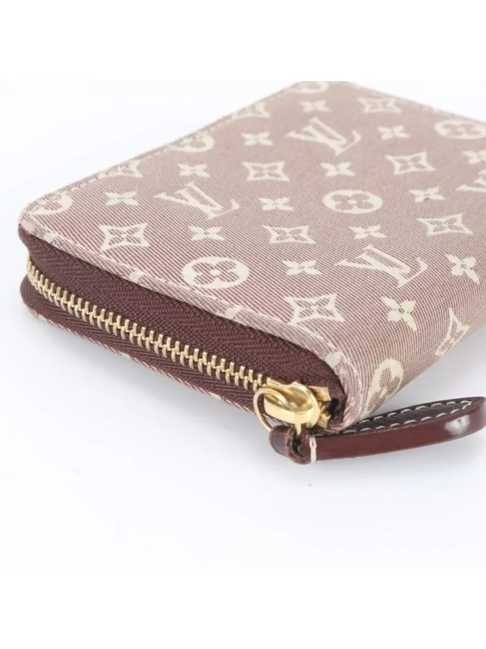 Louis Vuitton Monogram Idylle Zippy Coin Purse Leather Compact Wallet
